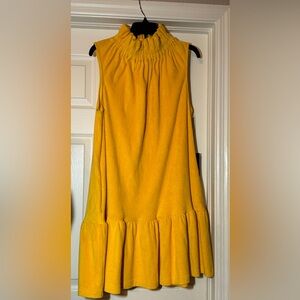 Ephemera Swim La Plage Swing Mini Dress color papaya Size  L